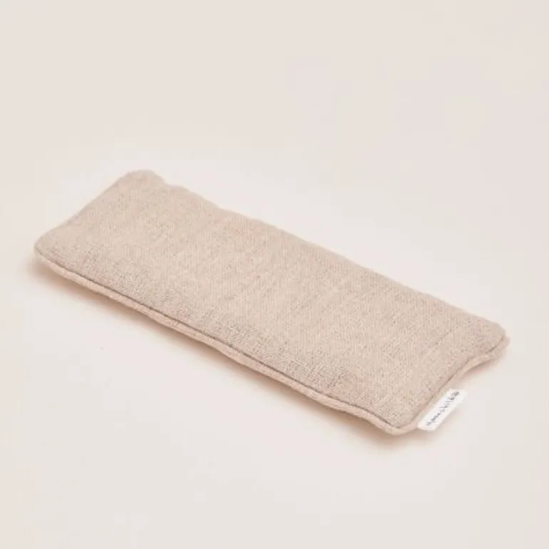 Beige/råhvid øjenpude til yoga - Moonchild