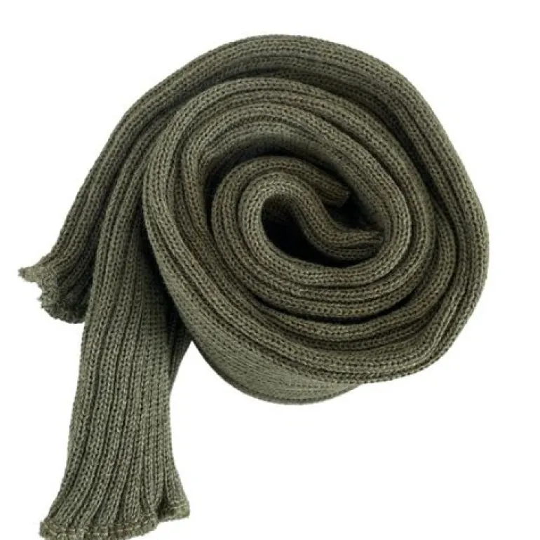 Benvarmere ribstrik oliven 65 cm Seré