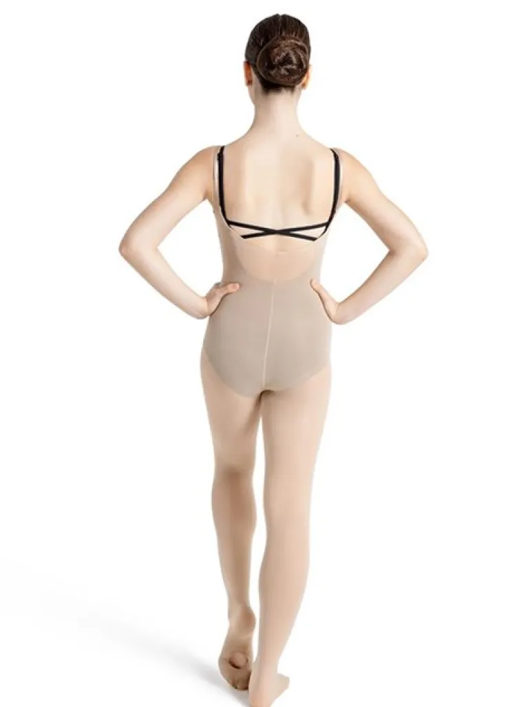 Capezio helunderdragt med hul i foden