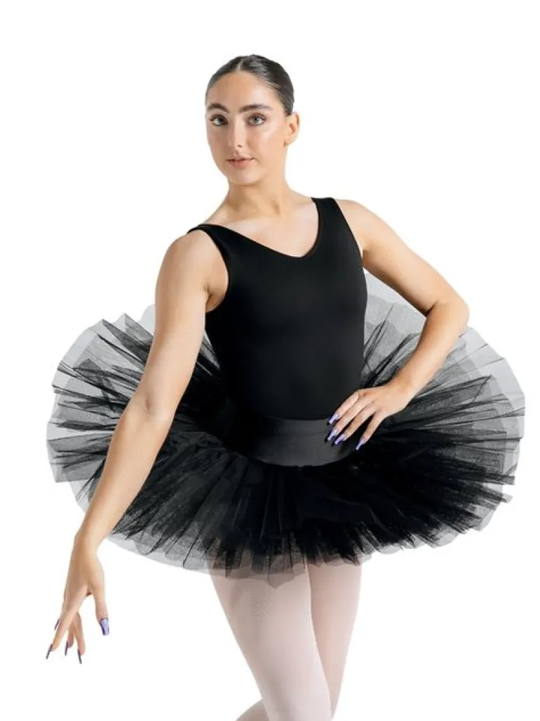 Capezio kort sort tutu skørt til damer