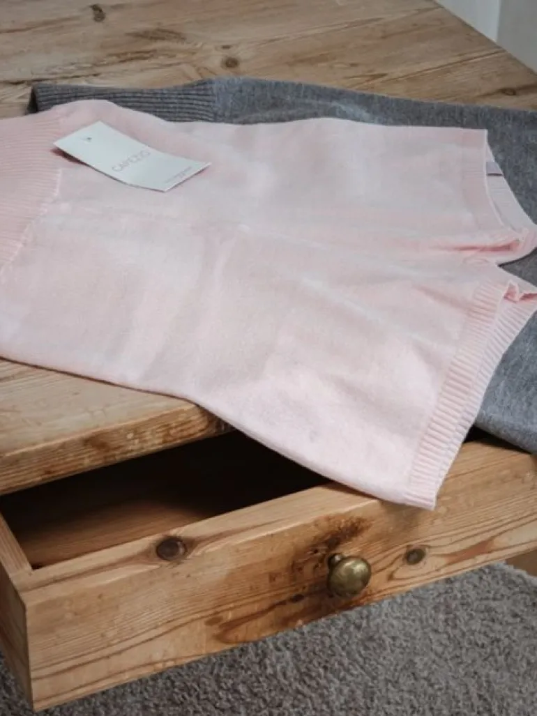 Grå strik balletshorts til teen og damer Capezio