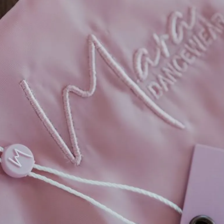Hvidt pull on mesh skørt fra Mara Dancewear
