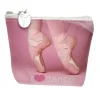 Lille rosa balletpung med flot ballet motiv