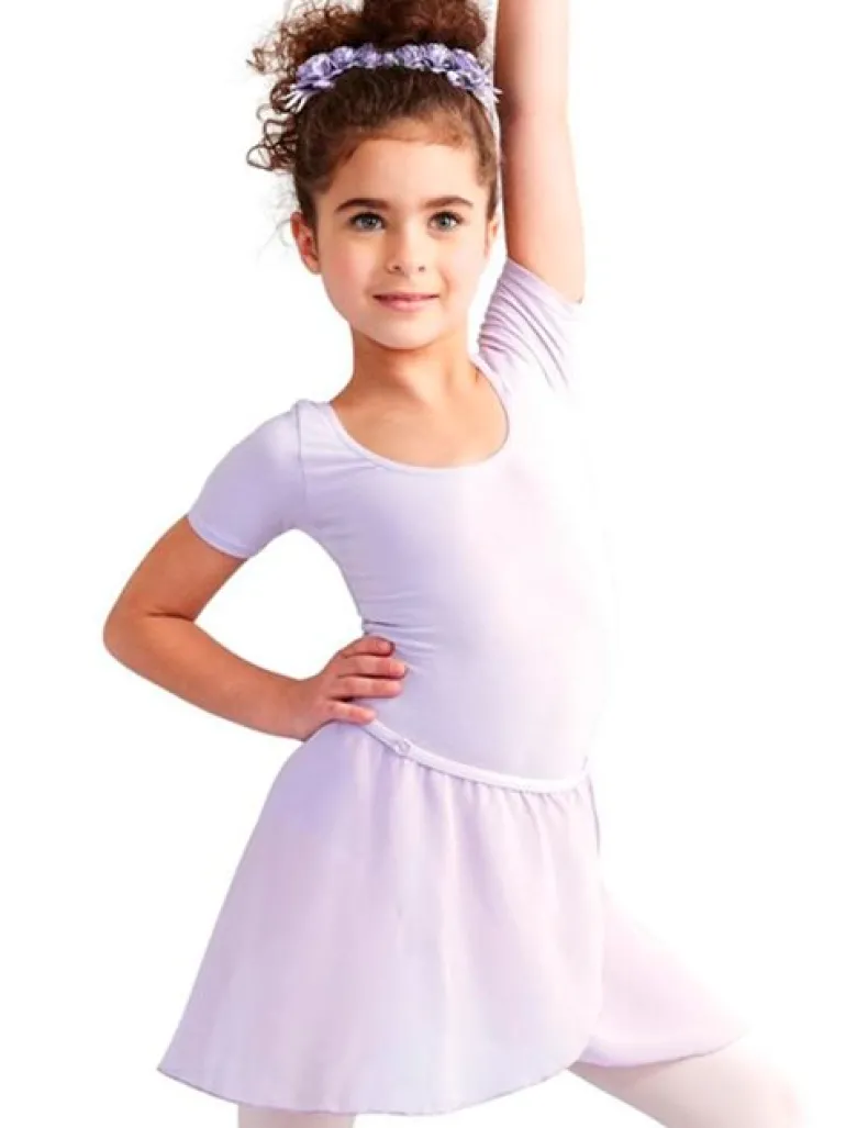 Lyselilla chiffon skirt piger Capezio
