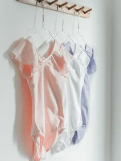 Lyselilla dragt med chiffon ærme med palietter Bloch