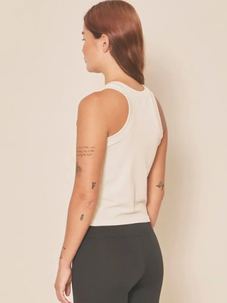 Moonchild råhvid tank top
