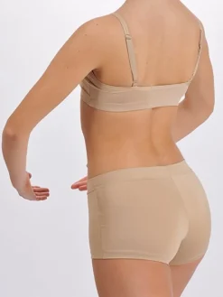 Pridance hudfarvet hotpants til børn