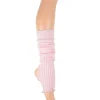 Rosa benvarmere til ballet og dans - 60 CM