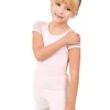 Rosa bløde strik shorts til piger Capezio