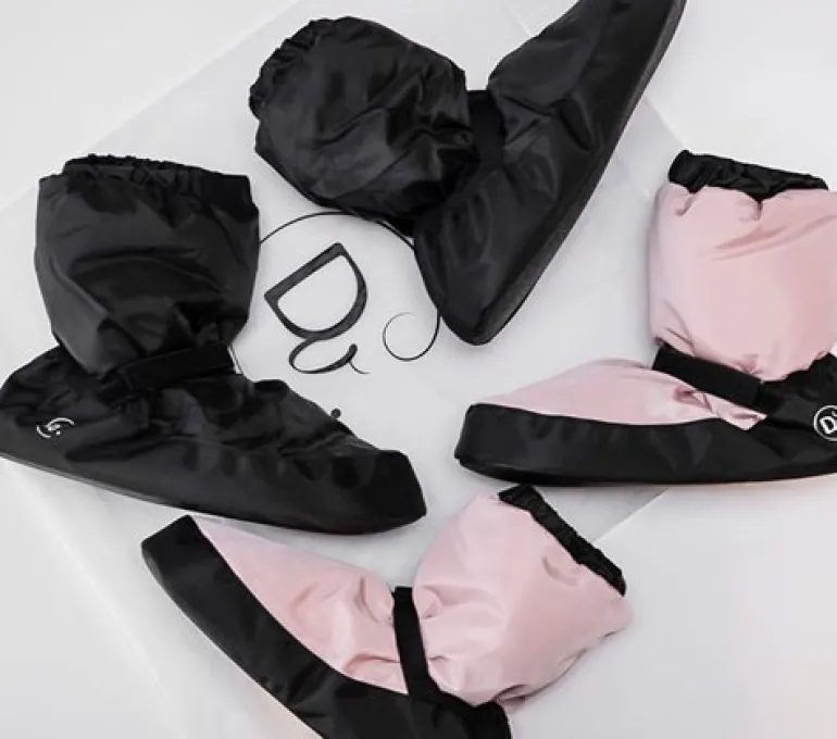 Rosa warm up booty til ballet og dans Danzes-vous