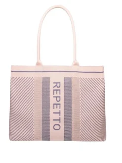 Rosafarvet dansetaske fra Repetto