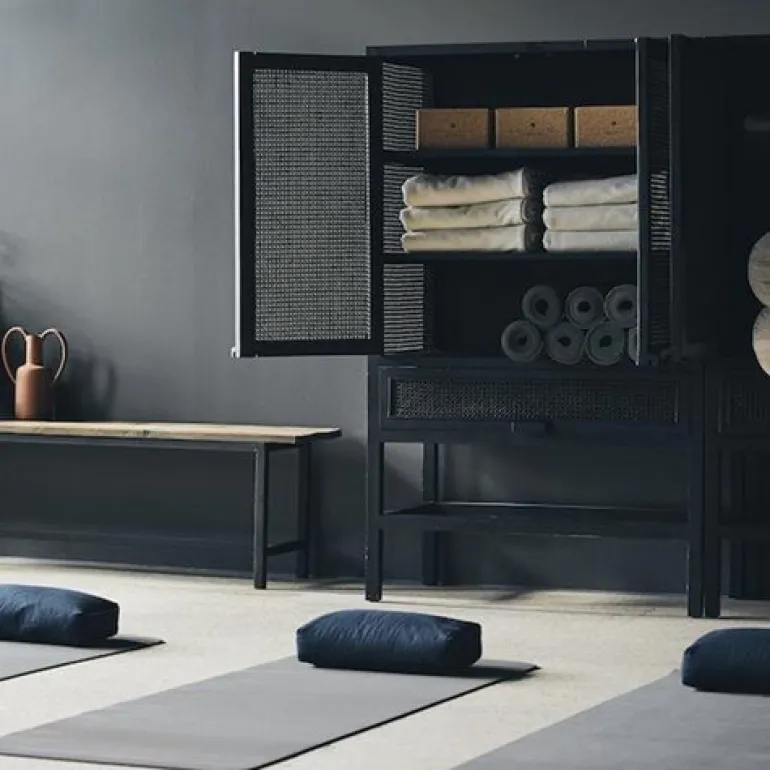 Simple Days navy yoga meditationspude