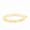 SOÏ armbånd 6mm - gul jade