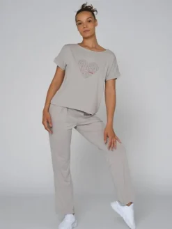 TempsDanse lyse lange bukser til dans og yoga