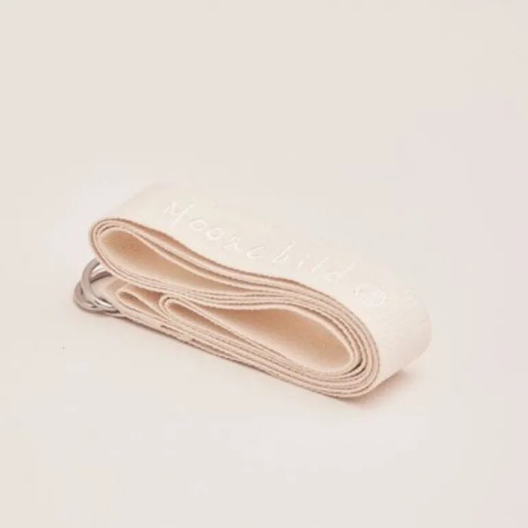 Yoga Strap lys beige - Moonchild
